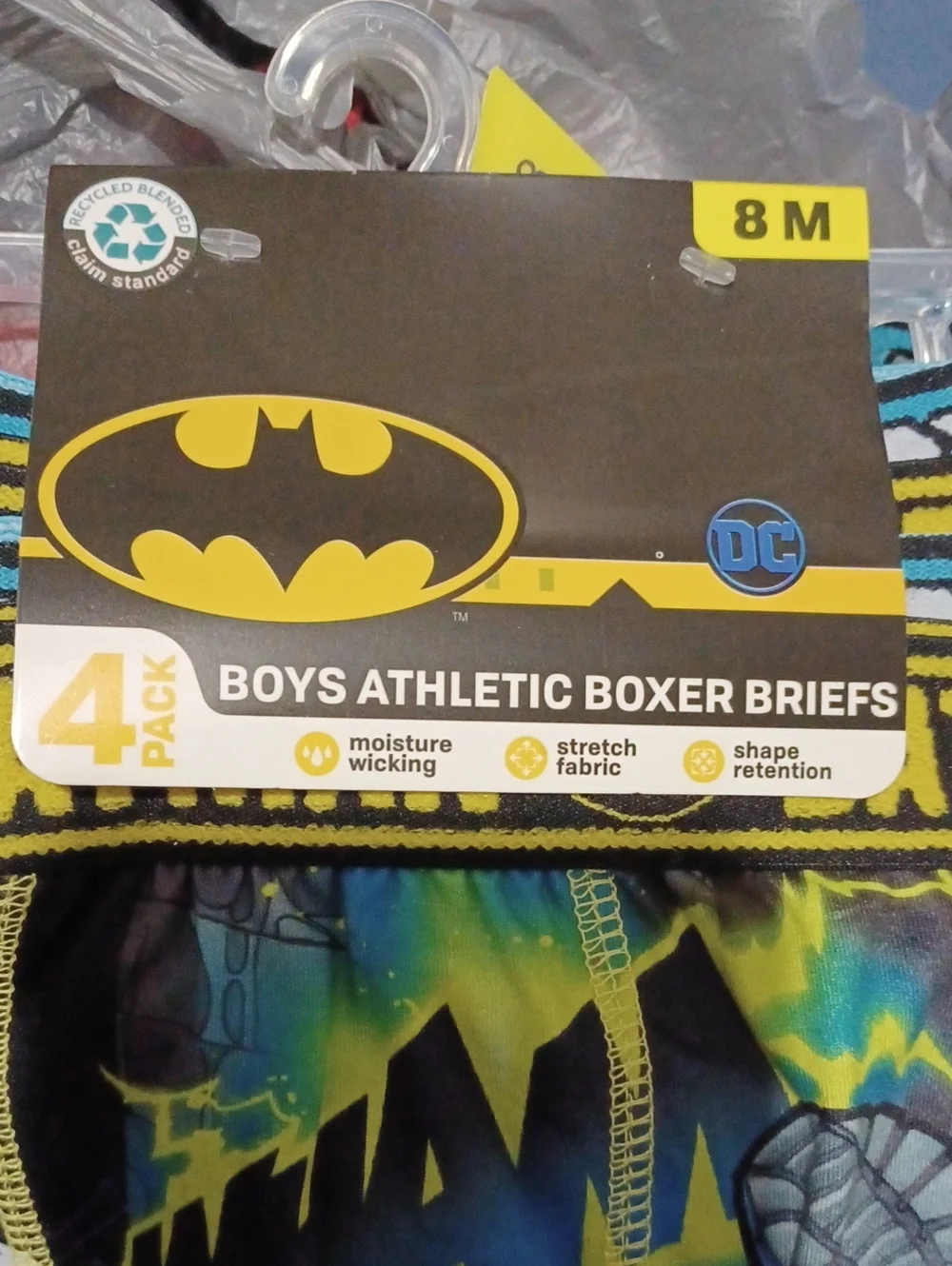 Bundle Of 11 Batman Boys Superhero Boxer Briefs Underwear Size 8